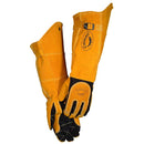 Guantes de piel aislados para soldador talla XL