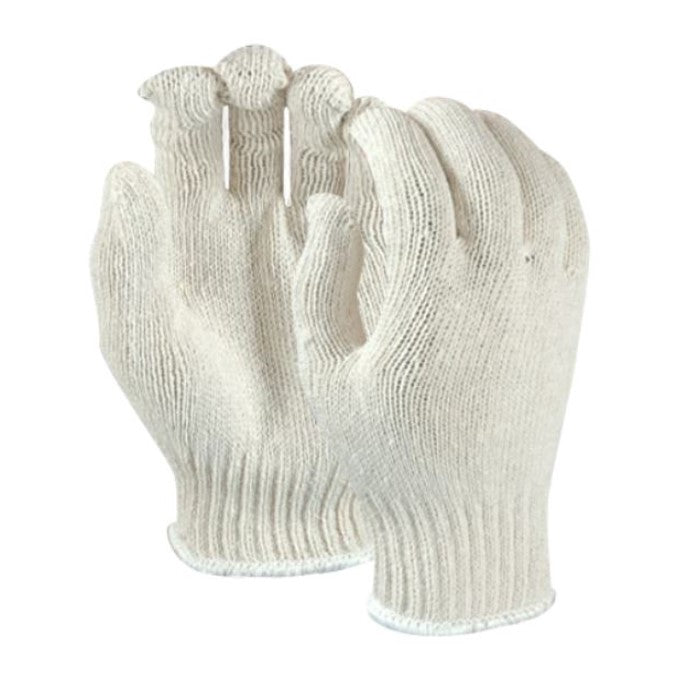 Guantes de algodón y poliéster talla L.