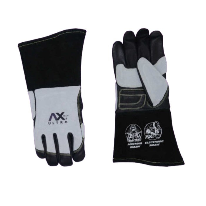 Guantes para soldar de piel de vaca reforzado