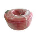 Manguera roja para aire de 1/4plg x 25ft x 1/4plg 200psi.