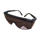 Lentes de protección armazón negro mica obscura