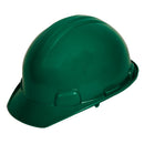 Casco Verde Tipo Cachucha Dielectrico con Suspension Plastica