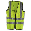 Chaleco de tela con bolsas y reflejante talla XG.