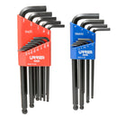 Juego 22 piezas Llaves Hexagonal bola métricas y SAE UR-49822 Urrea