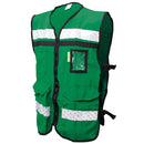 Chaleco Verde Tipo Rescatista Talla XXL