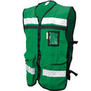 Chaleco Verde Tipo Rescatista Talla S