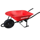 Carretilla con bastidor metálico con llanta imponchable de 6 ft.