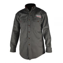 Camisola Gris Resistente al Fuego para Soldador Talla L