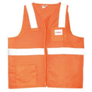 Chaleco Naranja de Alta Visibilidad Tipo R Clase 2 Talla L