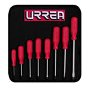 Juego de 8 desarmadores combinados serie R.