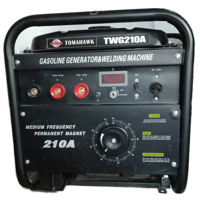 Generador a Gasolina Para Soldar TIG y MMA, 13HP 120V/210A