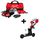 Kit de sierra de corte para concreto MX Fuel 14" con carro