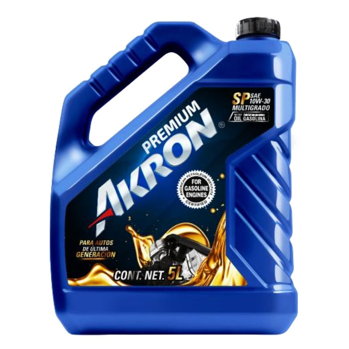 Aceite Premium Multigrado para Motor SP SAE 10W-30 de 5 lts.