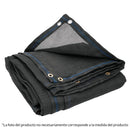 Toldo negro de polietileno 3 mts con ojillos.