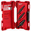 Juego de 3 brocas escalonadas #1, #2 y #4