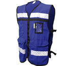 Chaleco Azul Rey Tipo Rescatista Talla XL