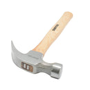 Martillo de uña curva con mango de madera 16 oz