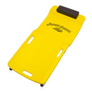 Camilla plástica amarilla para mecánico de 40plgs