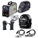 Kit de soldadora Inversor de electrodo, TIG LIFT bi-voltaje.