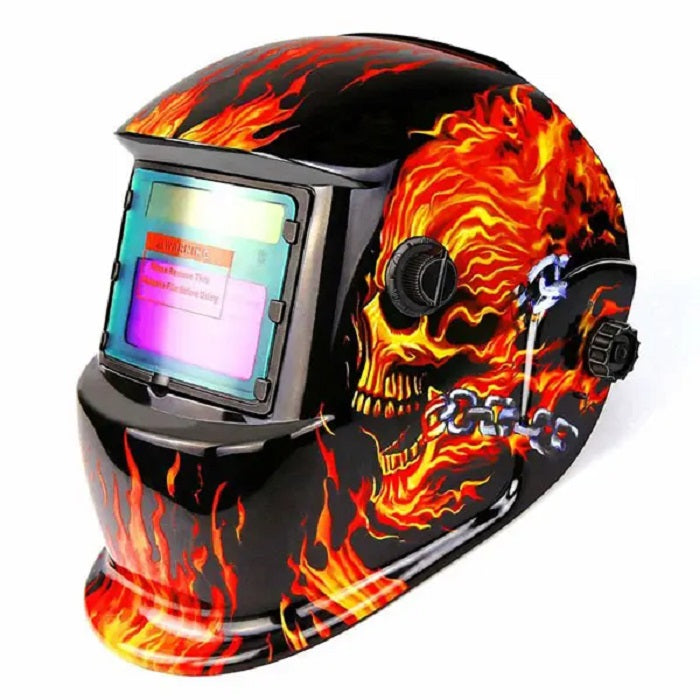 Careta electronica Flaming Skull 350D