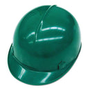 Casco de protección verde