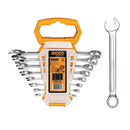 Juego de 8 llaves combinadas de 6 mm a 19 mm 12pt.