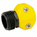 Conector macho de plástico de 1/2 plg.