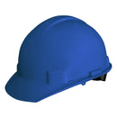 Casco Azul Tipo Cachucha Dielectrico con Suspension Textil de 6 Puntos y Ajuste Milimetrico