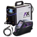 Soldadora Inversor AXT-EM207LCD multiprocesos de electrodo TIG y MIG bi-voltaje