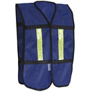 Chaleco de Malla Azul de Alta Visibilidad con Reflejante Termico