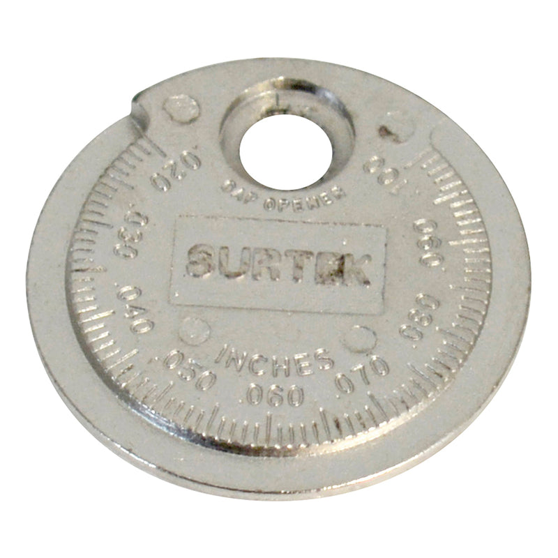Calibrador para bujias tipo rampa STK-107336 Surtek