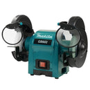 Esmeriladora de banco 6" con lentes de aumento