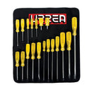 Juego de 19 desarmadores combinados.