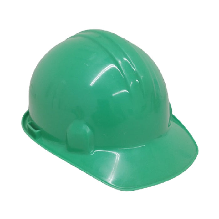 Casco Verde Dielectrico con Suspension y Tafilete Ajustable