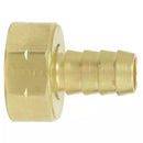 Conector para manguera macho de bronce 1/2 plg.