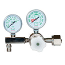 Regulador de diafragma con manómetro de 0 a 15lpm.