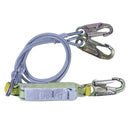 Amortiguador con cable de acero doble 1/4" x 1.83M