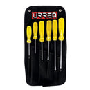 Juego de 6 desarmadores combinados de 3/16 a 5/16plg.