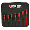 Juego de 7 Desarmadores combinados bimaterial 1000v.