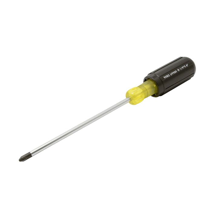 Desarmador punta cruz de 1/4x6plg.