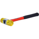 Martillo con mango de fibra de vidrio y tapas intercambiables 13 Oz