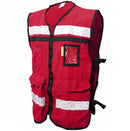 Chaleco Rojo Tipo Rescatista Talla XL