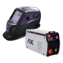 Soldadora Inversor AXT-140TBV multiprocesos de electrodo TIG LIFT bi-voltaje.