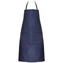 Mandil de mezclilla con 2 bolsas