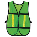 Chaleco de Red Verde de Alta Visibilidad con Reflejante Termico Unitalla