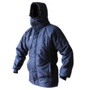 Chamarra Cazadora Térmica Larga Con Gorro Talla M