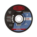 Disco de desbaste de metal de 7 x 1/4 x 7/8plgs.