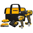 Kit de Rotomartillo XR 1/2plg y Atornillador de Impacto 1/4plg 20v.