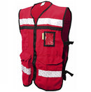 Chaleco Rojo Tipo Rescatista Talla XXL