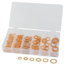 Rondana de cobre estándar con 110 pzs.